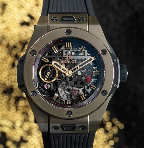 hublot golf watch used for sale|Hublot gold watch price.